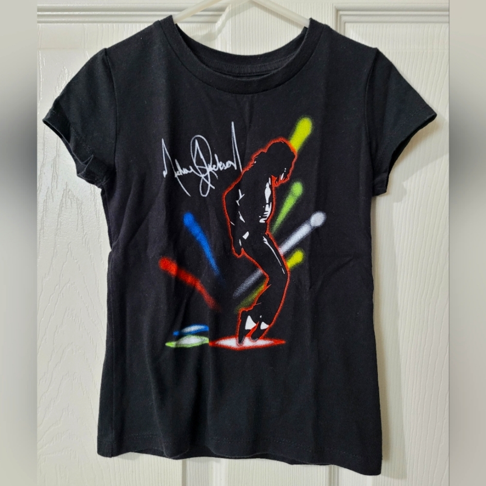 Michael Jackson Airbrush Style Tee T-shirt Shirt size XS 4T-5T
